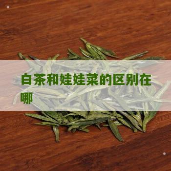 白茶和娃娃菜的区别在哪