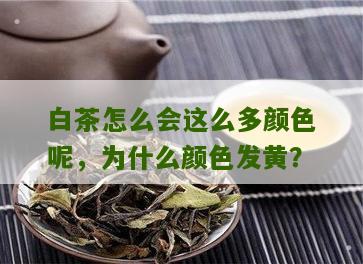 白茶怎么会这么多颜色呢，为什么颜色发黄？