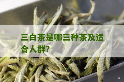 三白茶是哪三种茶及适合人群？