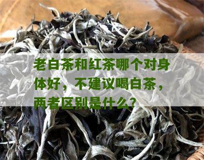 老白茶和红茶哪个对身体好，不建议喝白茶，两者区别是什么？