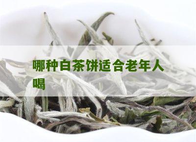 哪种白茶饼适合老年人喝